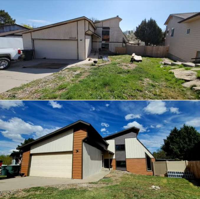 Before & After Siding Transformation — Grand Junction